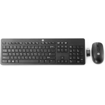 Клавиатура и мышь Wireless HP N3R88A6 Black USB	