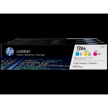 Набор картриджей HP 126A CF341A (ХПЕ) Набор картриджей HP 126A CF341A (ХПЕ)